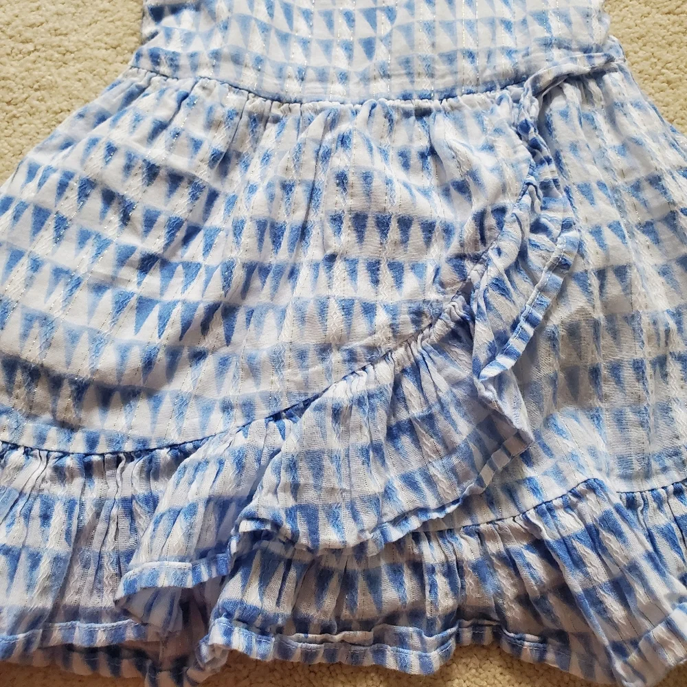 Janie and Jack x Rachel Zoe Toddler Girls' Geo Ruffle Dress sz2T